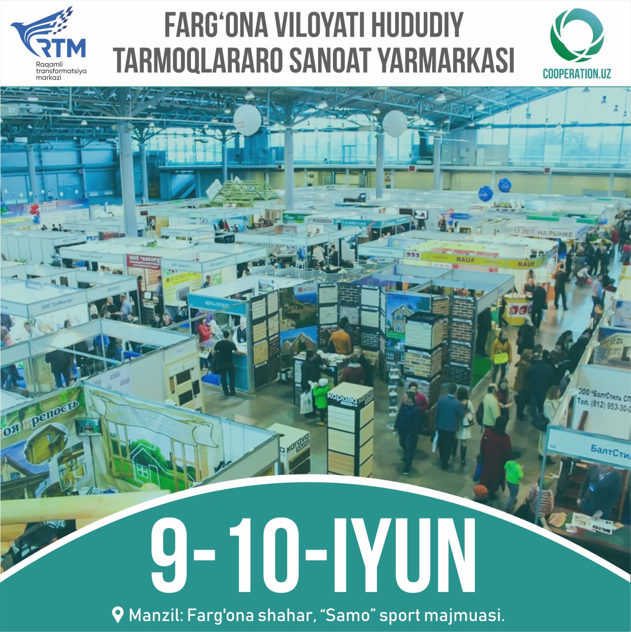 A regional intersectoral industrial exhibition will be held in Ferghana