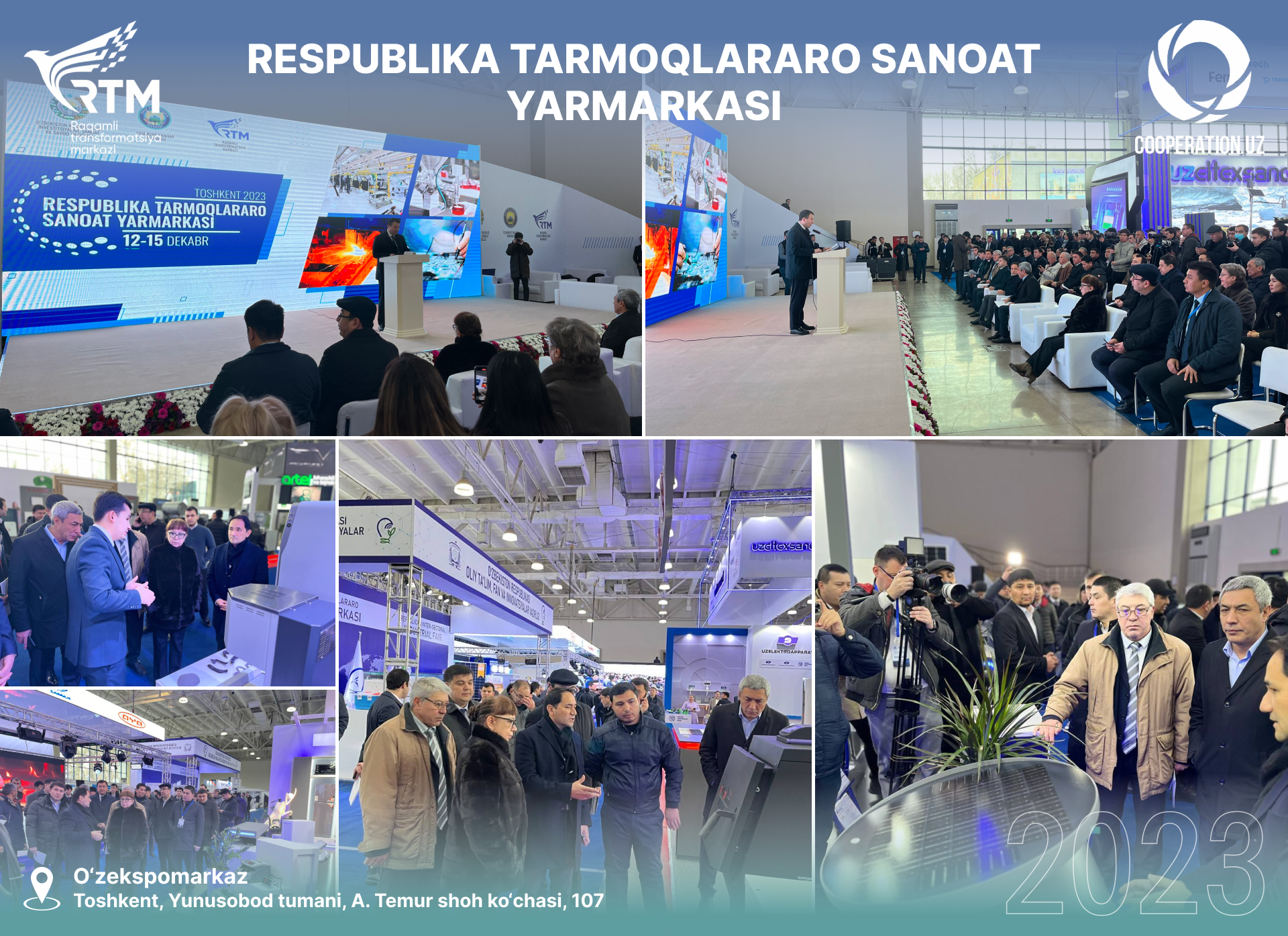 The Republican Interindustry Industrial Fair kicked off in Tashkent